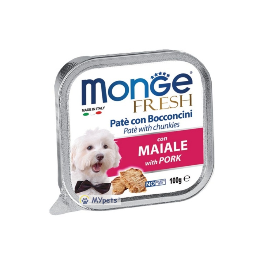 Monge Dog Fresh Pork 100gram 100gram