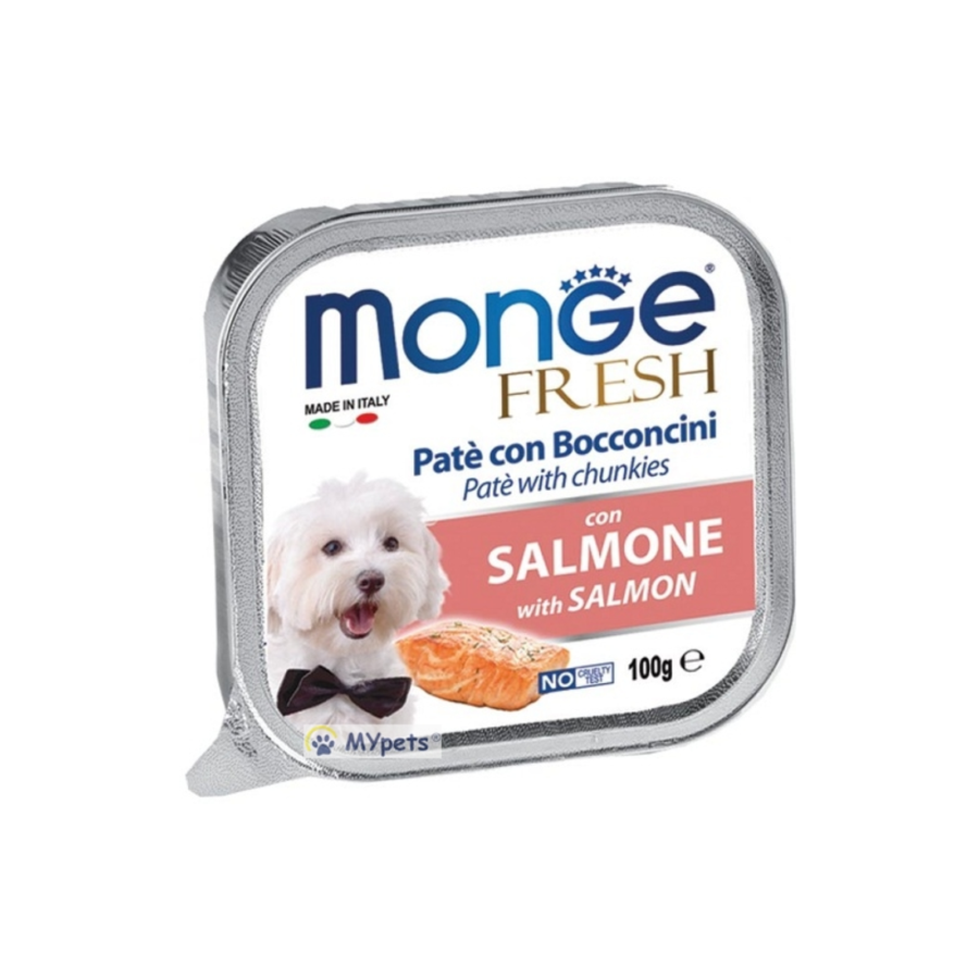 Monge Dog Fresh Salmon 100gram