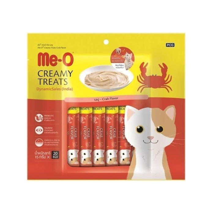 Me-O Creamy Treats Crab