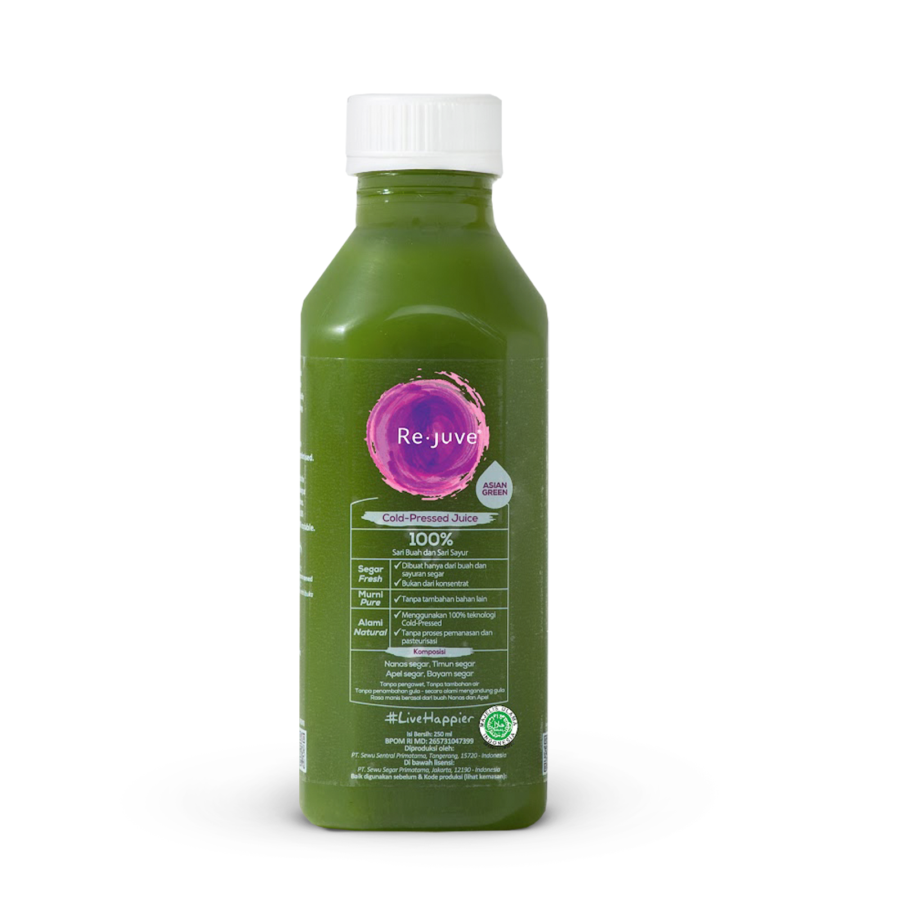 Rejuve Cold Pressed Juice Asian Green 250ml