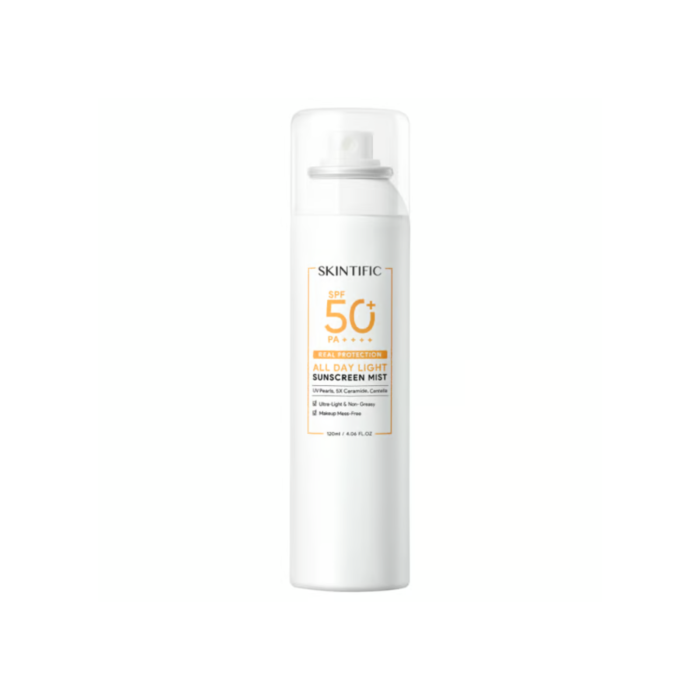 Skintific All Day Light Sunscreen Mist Spf 50 Pa++++ Tabir Surya