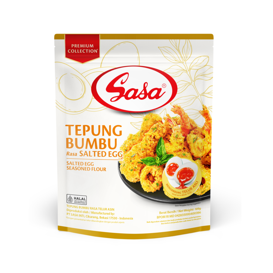 Sasa Tepung Bumbu Rasa Salted Egg 189gram