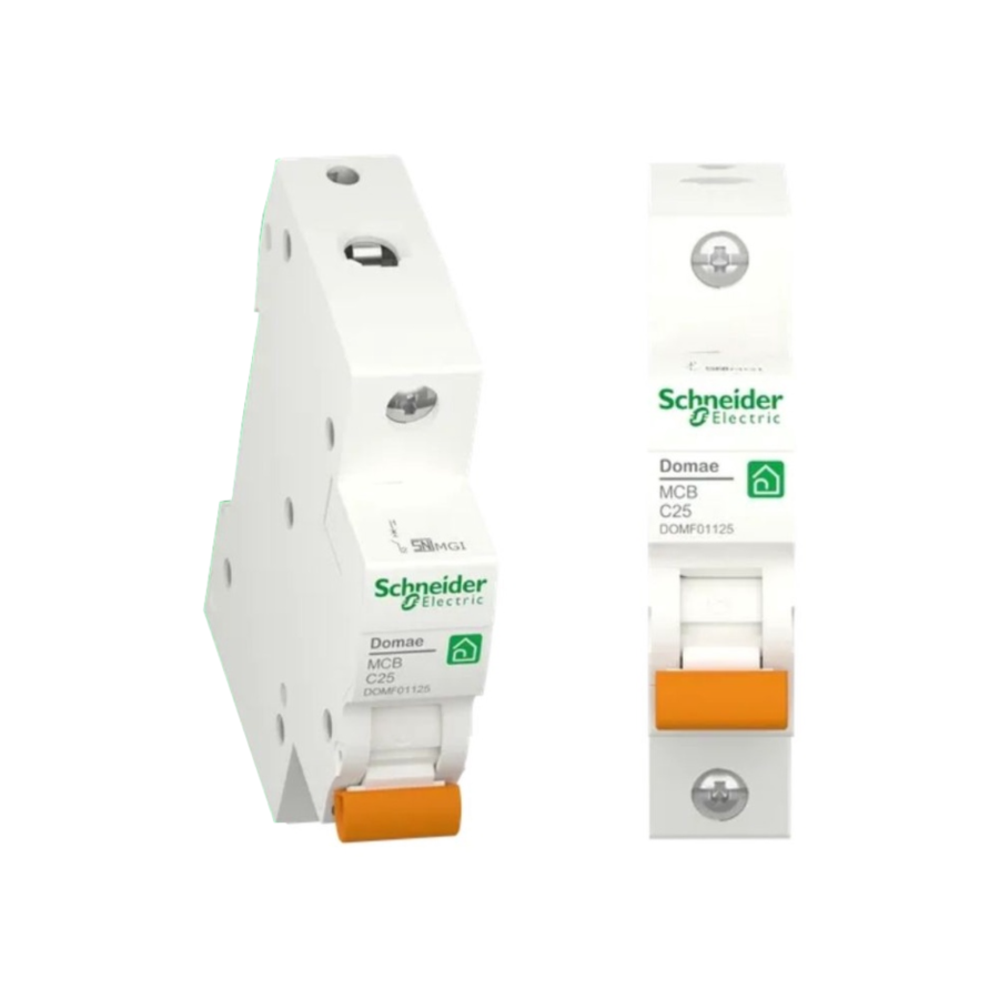 Schneider Electric New Domae Mcb 25A 1P 1pcs