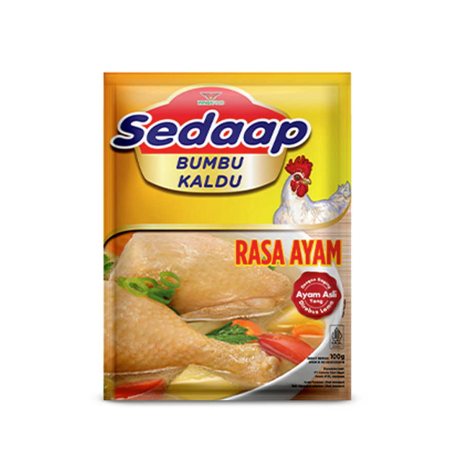 Sedaap Bumbu Kaldu Ayam Penyedap Rasa 100gram