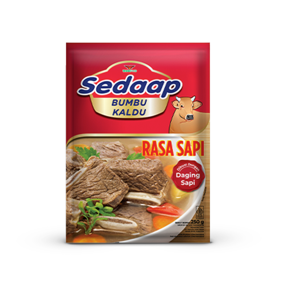 Sedaap Bumbu Kaldu Sapi Penyedap Rasa 250gram