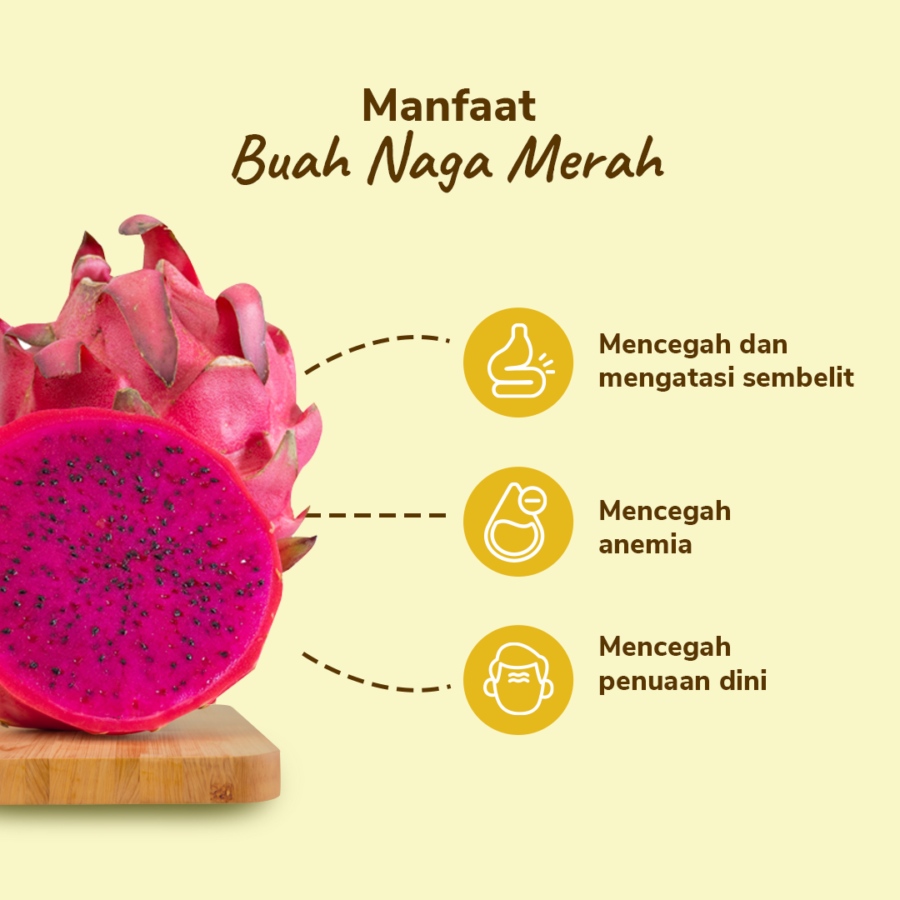 Buah Naga Merah Astro Farm 1kg