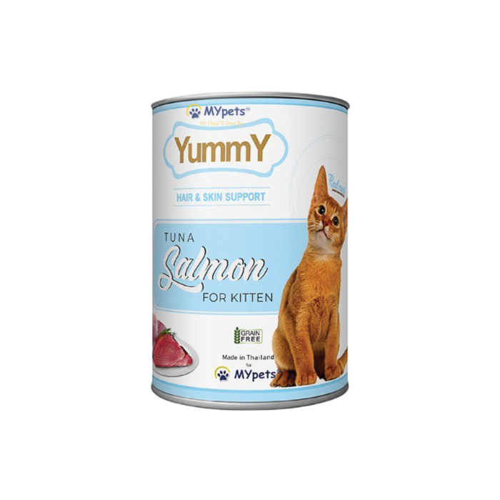 YummY Tuna Salmon Kitten Makanan Kucing Basah Kaleng