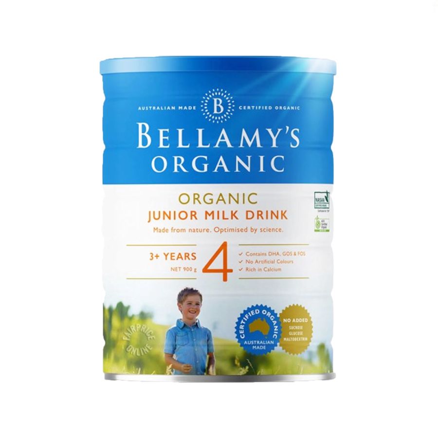 Bellamy's Organic, Step 4 Follow-On Formula Bayi 3+ Tahun 900gram