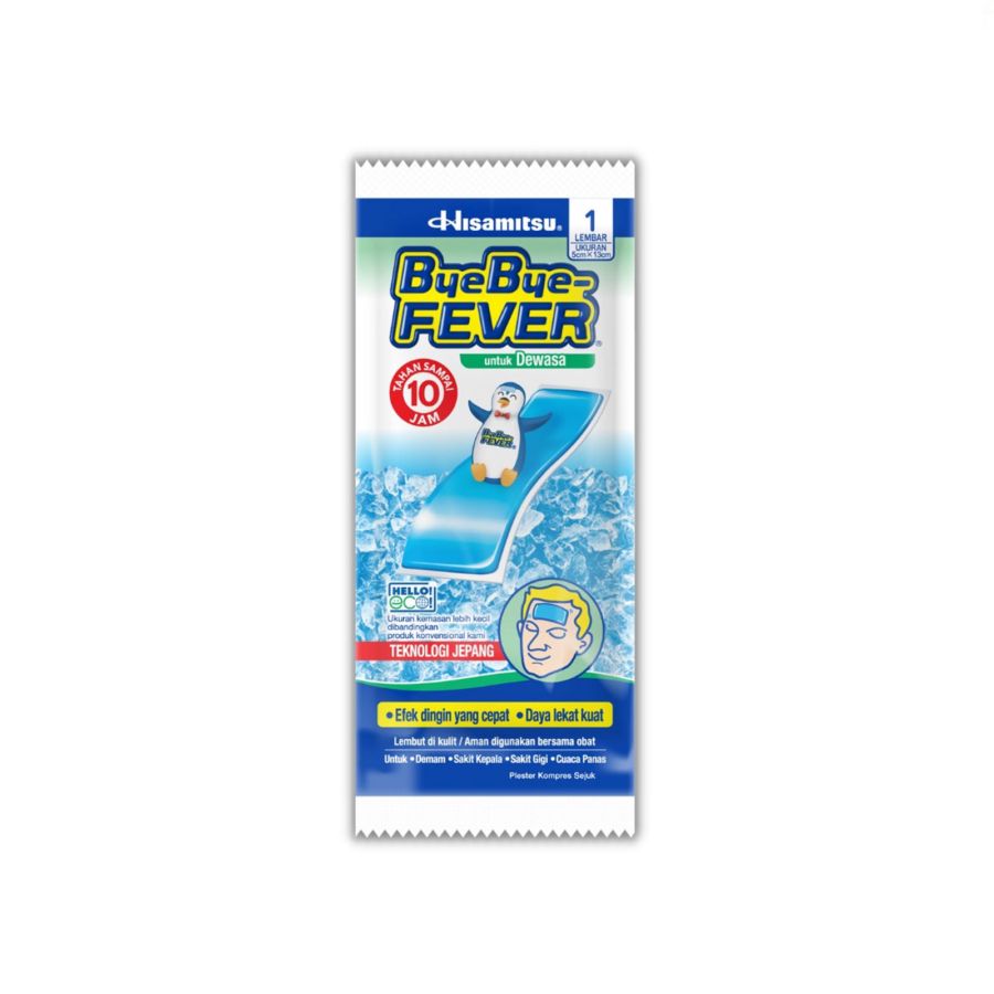 Hisamitsu Bye Bye Fever Adult  10sheets