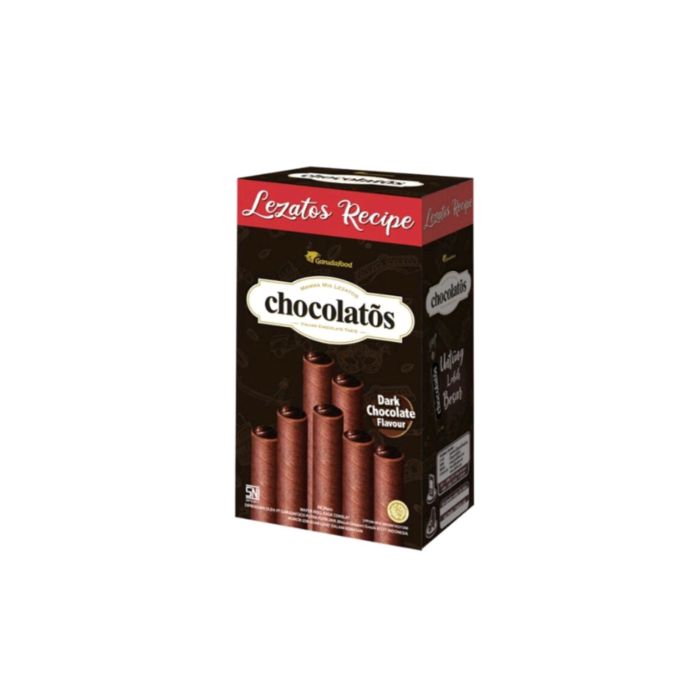 Chocolatos Dark Chocolate Wafer Roll 24 pcs