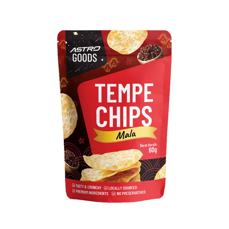 Tempe Chips Mala Astro Goods 60gram