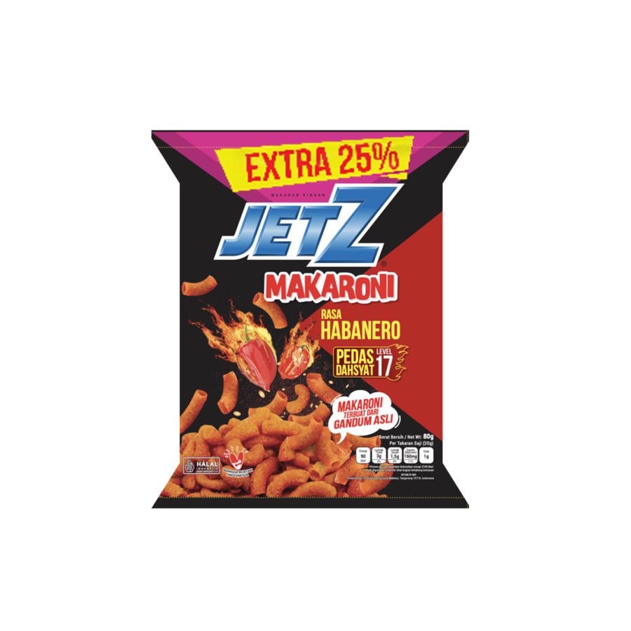 JetZ Makaroni Habanero 100gram