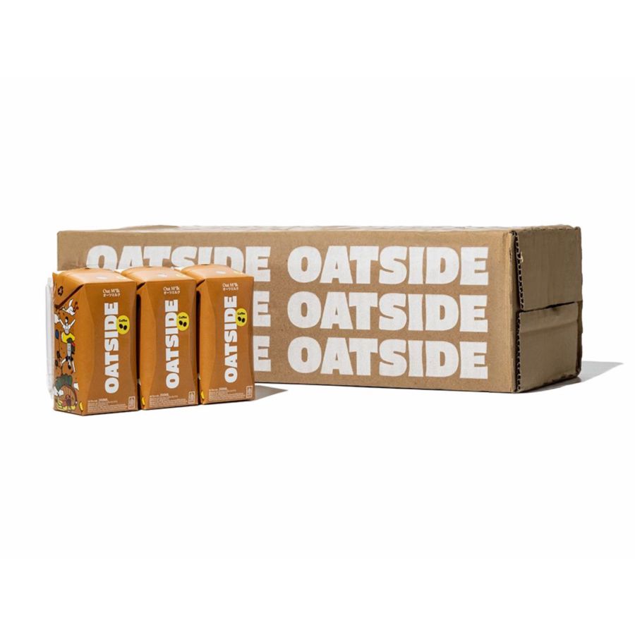 Oatside Oat Milk Kemasan Straw Coffee 200ml 1 Dus 24 Pcs 24pcs