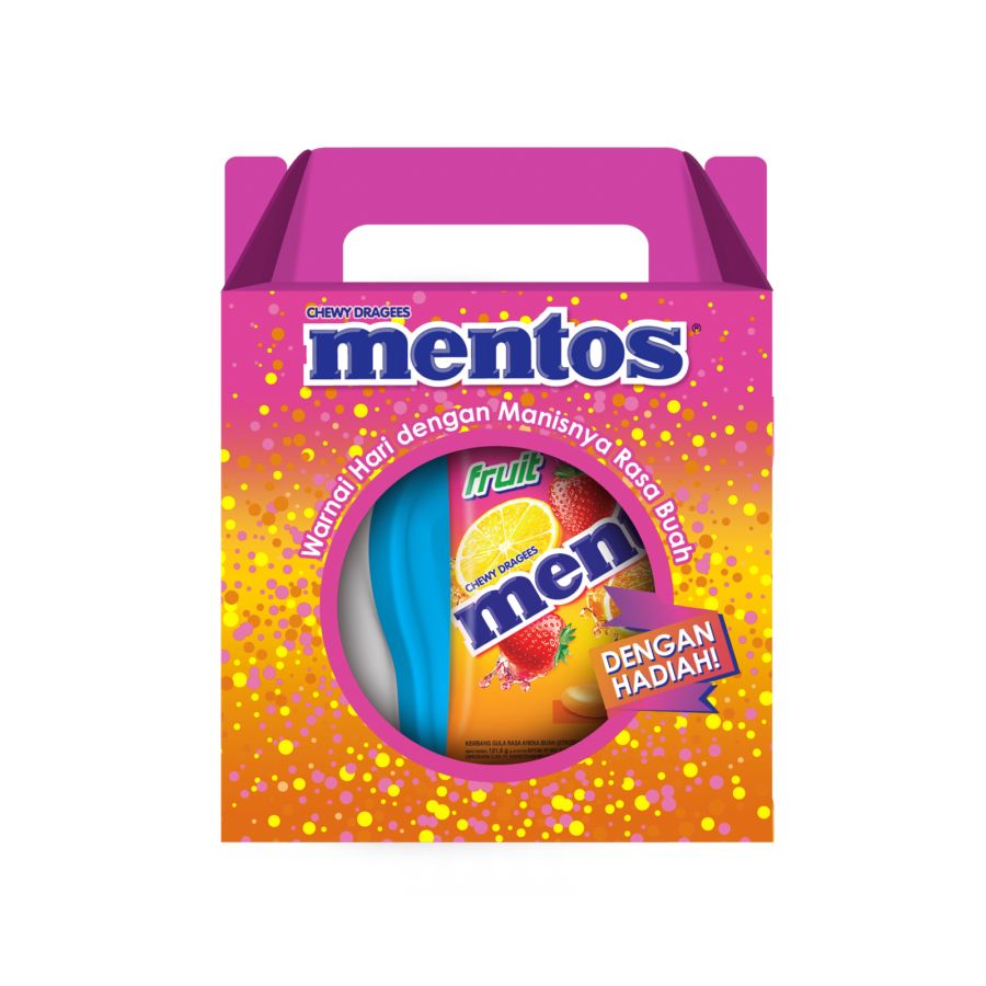 Mentos Fruit bag 121gr X 45 121gram