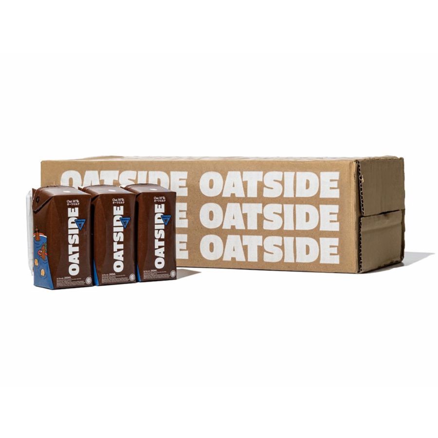 Oatside Oat Milk Kemasan Straw Chocolate 200ml 1 Dus 24 Pcs 24pcs