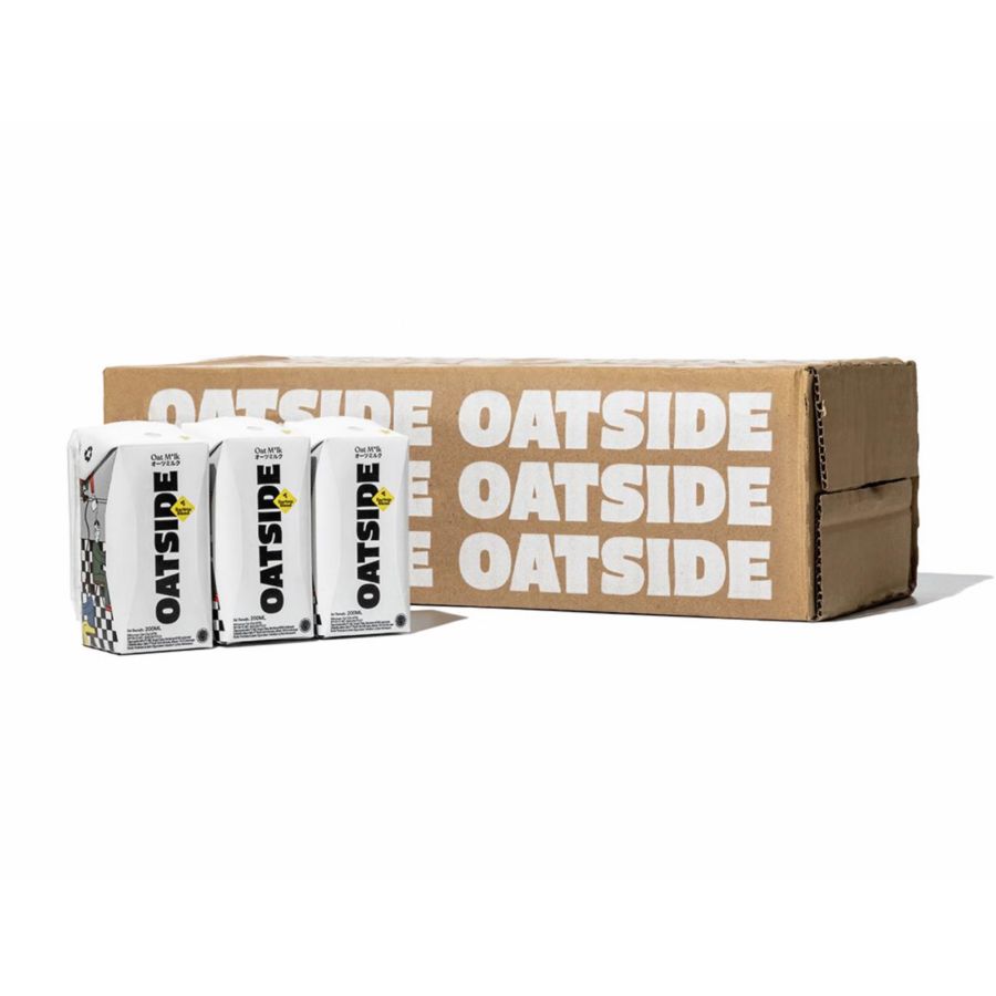 Oatside Oat Milk Kemasan Straw Barista Blend 200ml 1 Dus 24 Pcs 24pcs