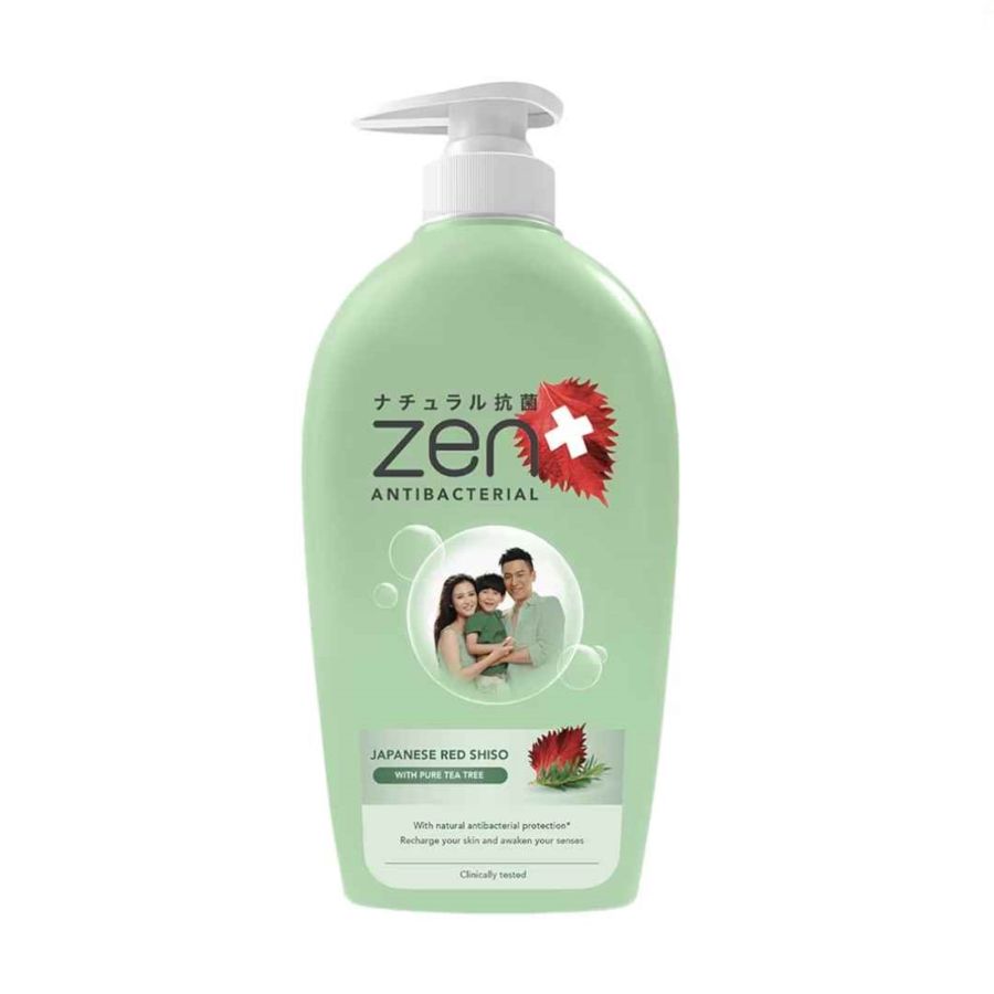Zen Body Cleanser Shiso And Tea Tree Sabun Mandi Botol 480ml