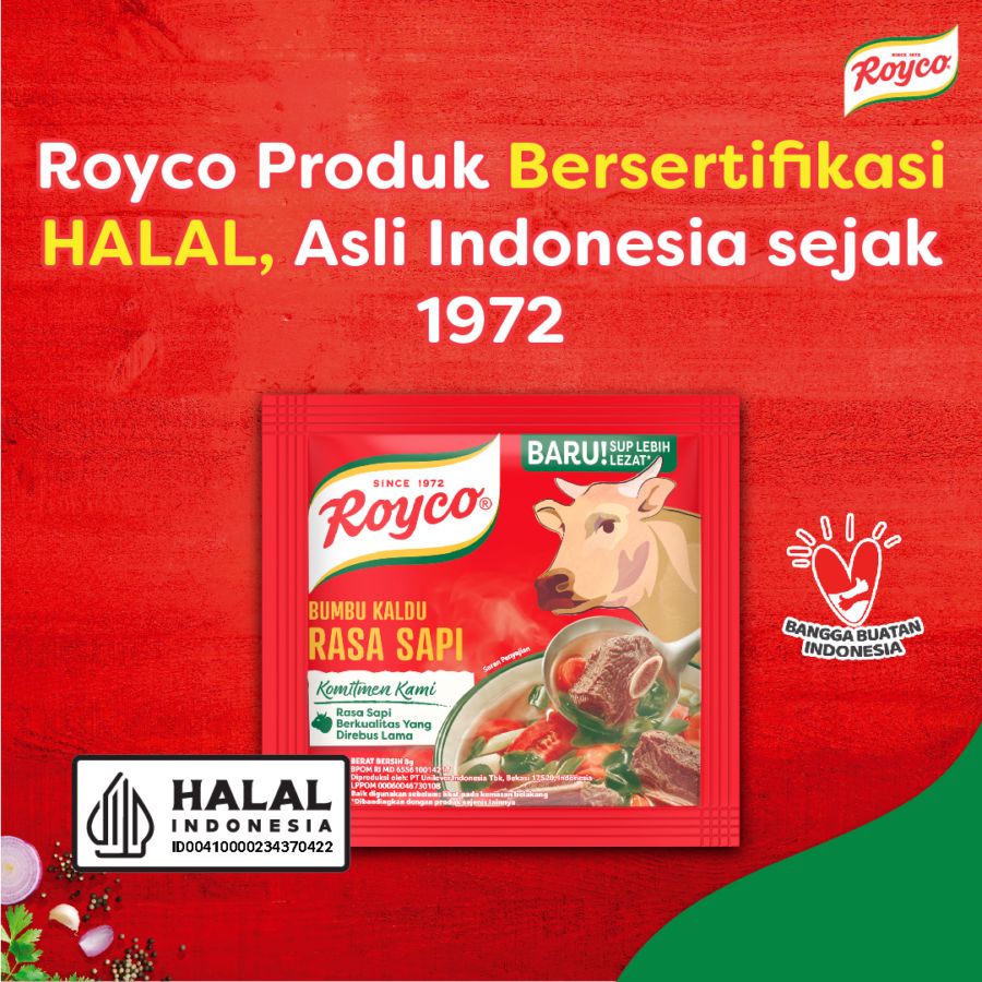 Royco Bumbu Kaldu Rasa Sapi 220gram