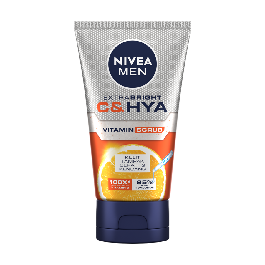 NIVEA MEN Extra Bright C&HYA Vitamin Scrub 100ml