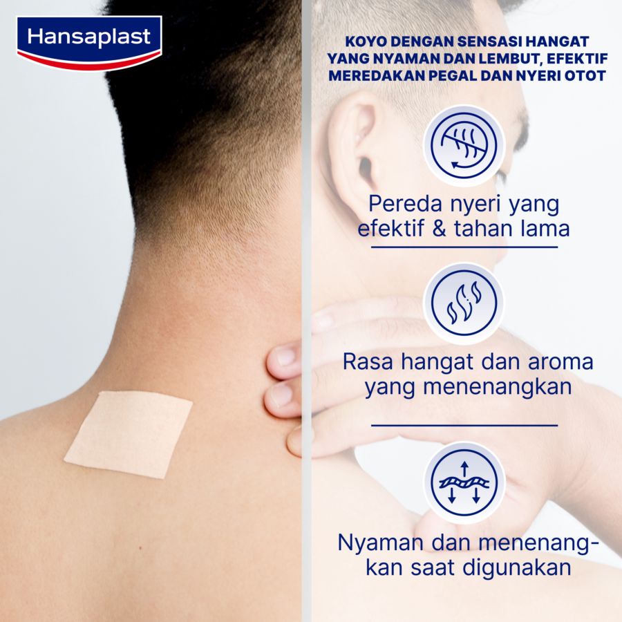 Hansaplast Koyo Hangat Resealable  10sheets