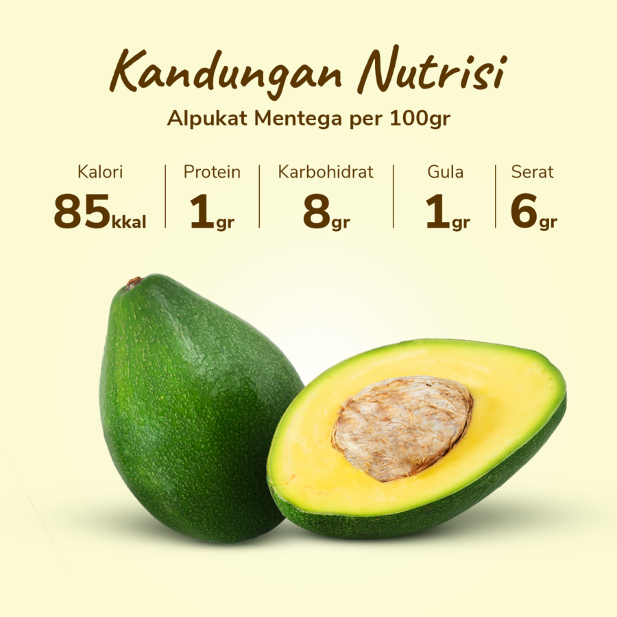 Alpukat Mentega Astro Farm 2-4 pcs 900-1000 gram