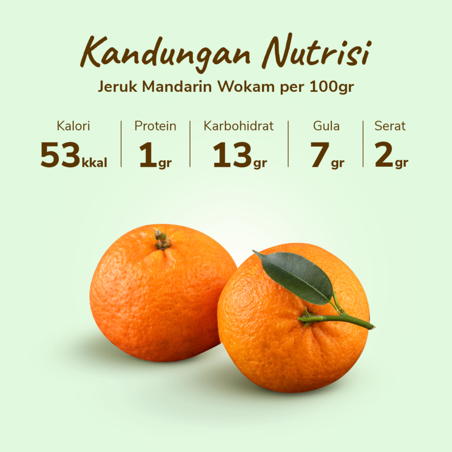 Jeruk Mandarin Wokam Less Seed Astro Farm 4-8 pcs 700-800 gram