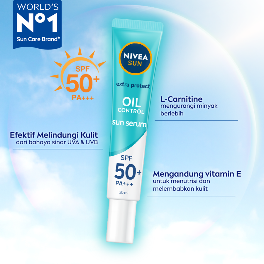 Nivea Sun Face Protection Serum SPF 50+ PA +++ - Oil Control 30ml