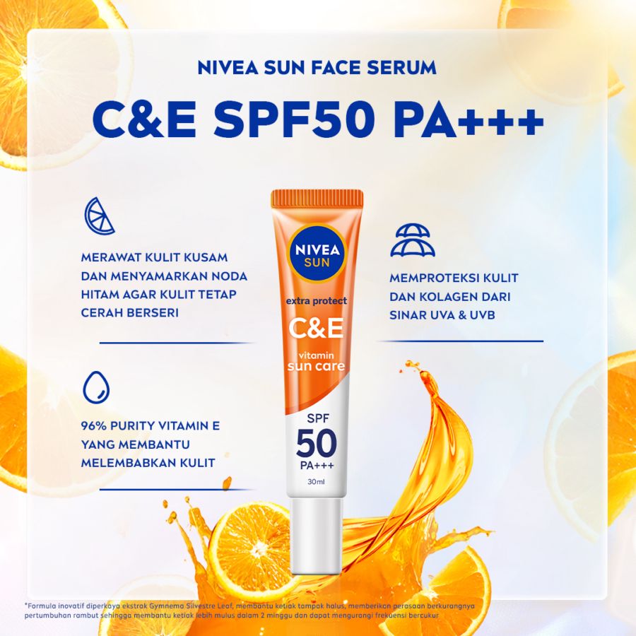 Nivea Sun Extra Protect C&E SPF 50 PA+++ Sunscreen 30ml