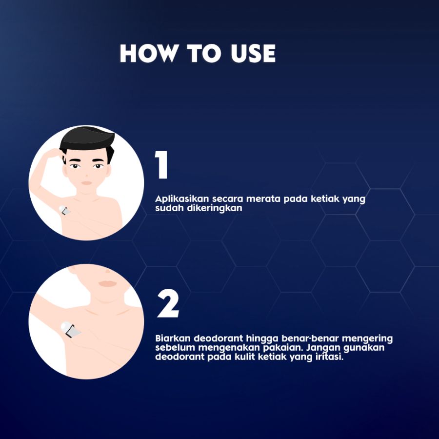 Nivea Men Invisbile Black & White Deodorant Roll On 50ml