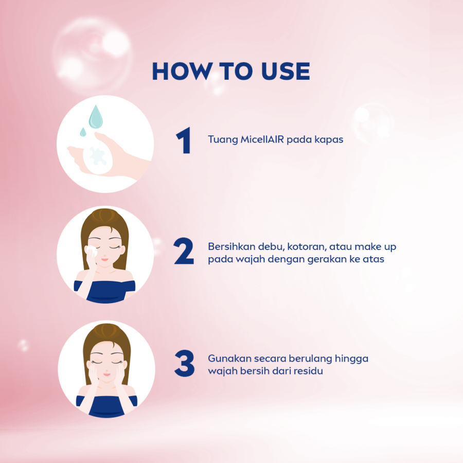 Nivea MicellAir Pearl Bright Micellar Water 400ml