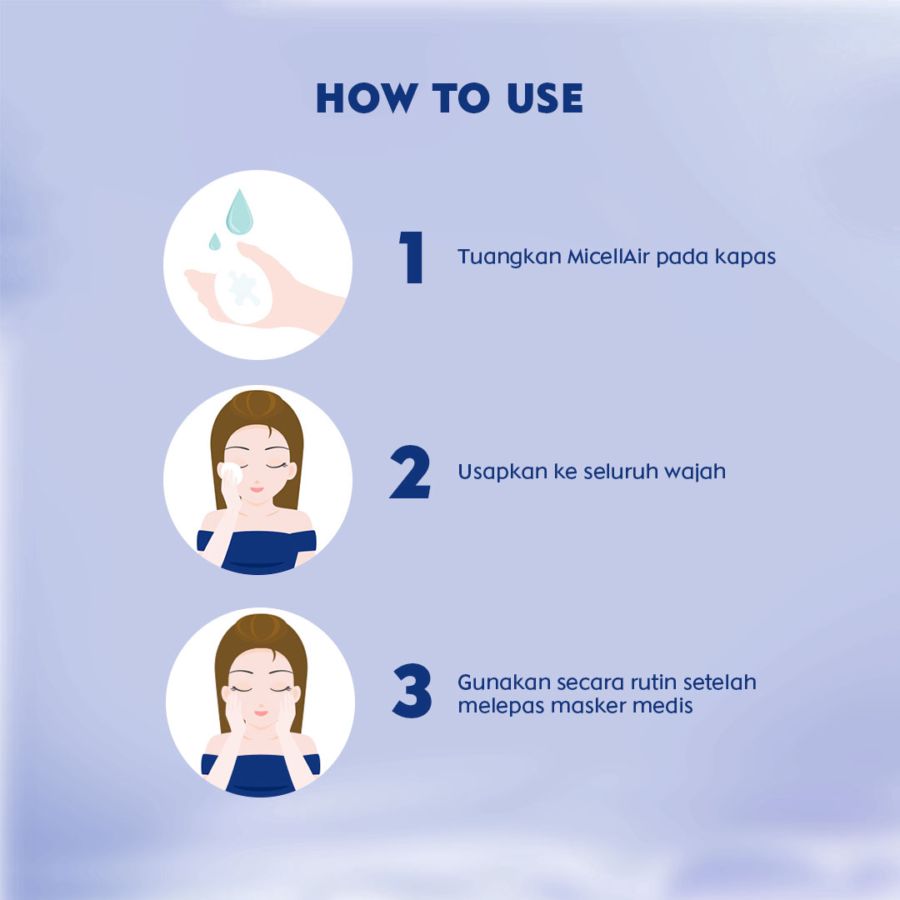 Nivea MicellAir Oil & Acne Care Micellar Water 125ml