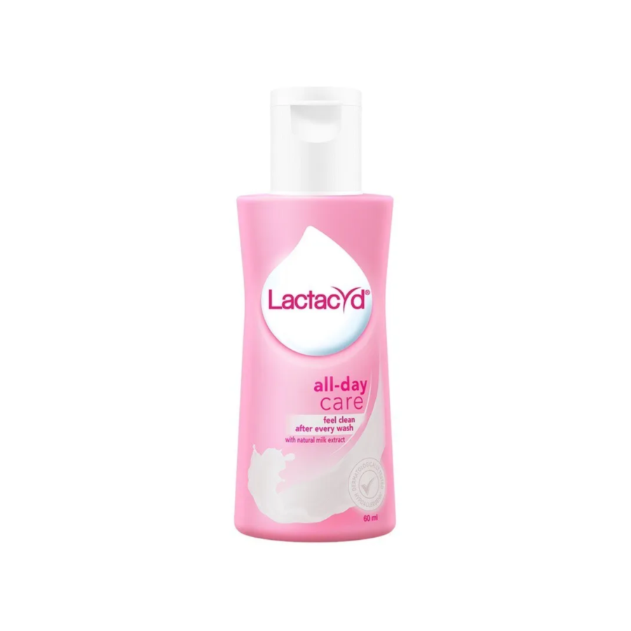 Lactacyd Daily Feminine Wash All-day Care With Natural Milk Extract 60ml