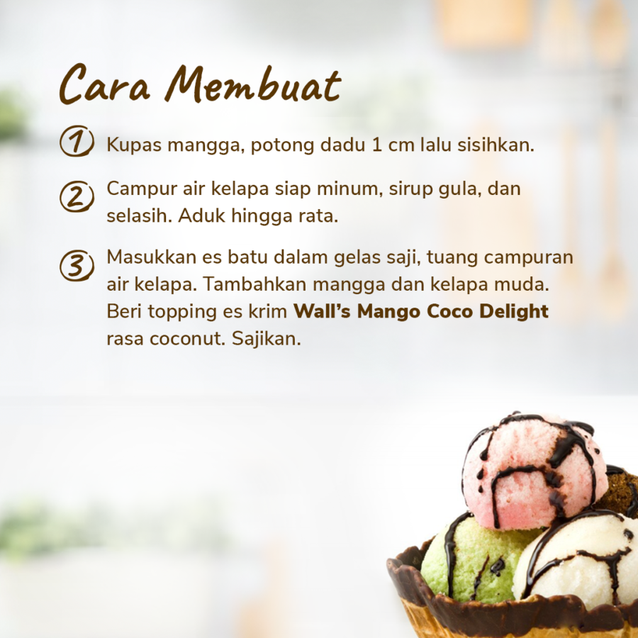 Walls Bundle Es Mangga Kelapa 1pcs