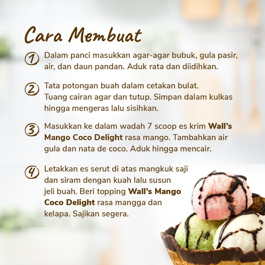 Walls Bundle Es Buah Mango Coco 1pcs