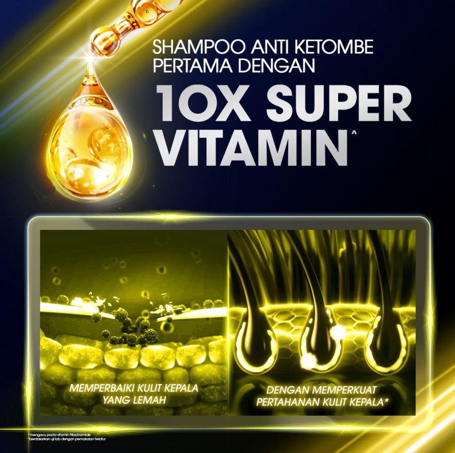 Clear Lemon Bersih & Segar Sampo Anti Ketombe 400ml