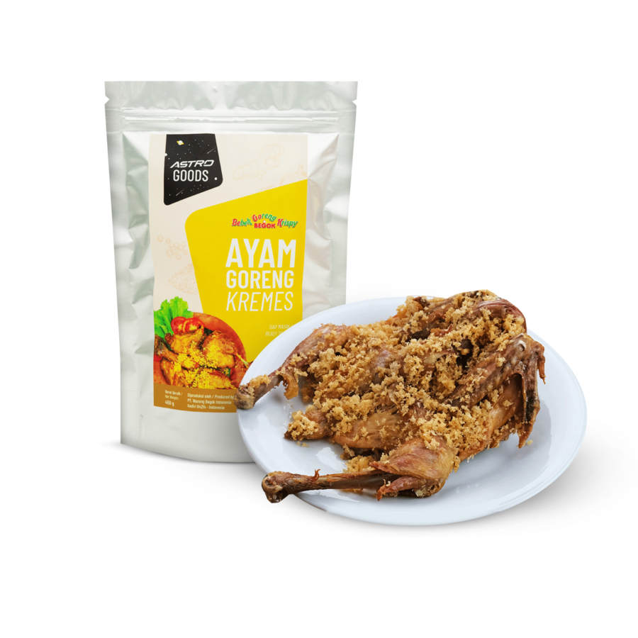 Ayam Goreng Astro Goods x Bebek Goreng Crispy Begok 450gram