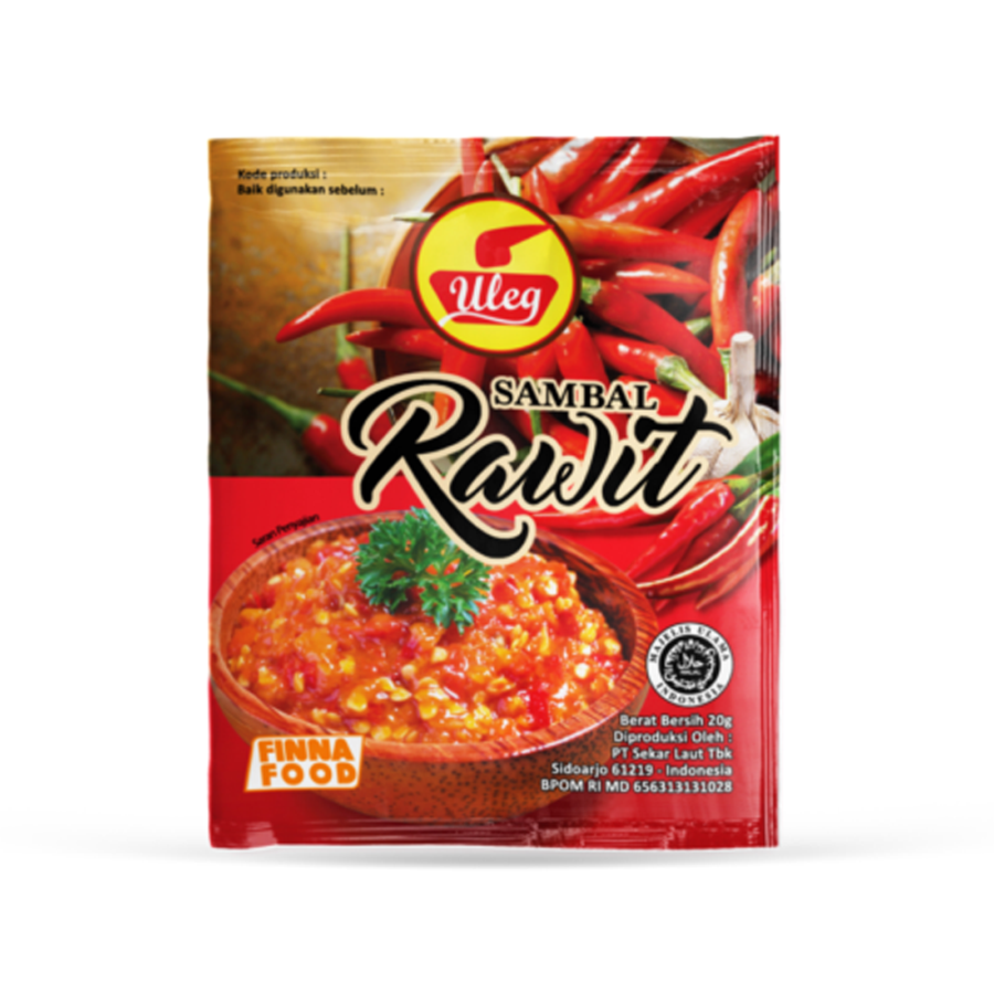 Finna Sambal Uleg Rawit Sachet 18gr 10sachets