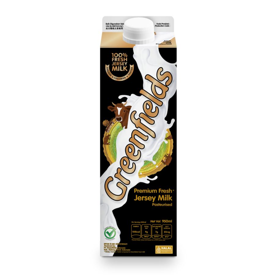 Greenfields Fresh Milk Jersey/Susu Segar 950ml