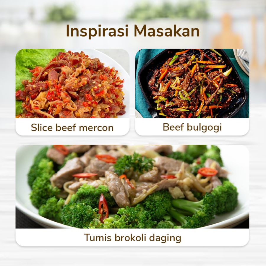 Paket Nusantara 1 Menu Daging Sapi Oseng Viral 1pcs