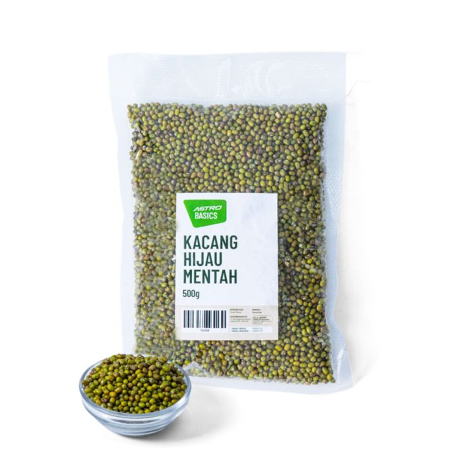 Kacang Hijau Mentah Astro Basics 500gram