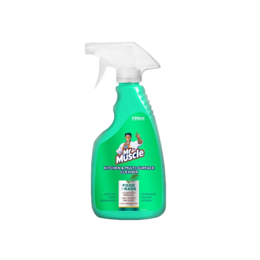 Mr. Muscle Kitchen & Multi-Surface Cleaner Pump/Cairan Pembersih 500ml