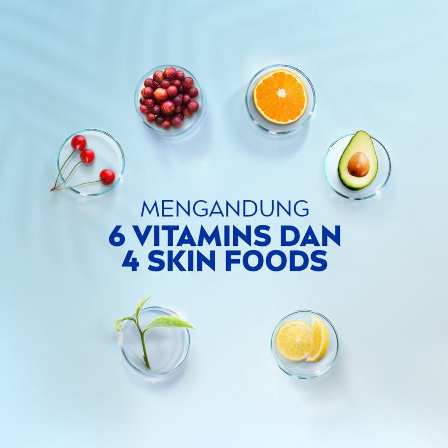 NIVEA Extra Bright 10 Super Vitamins & Skin Foods Serum in Lotion 180ml