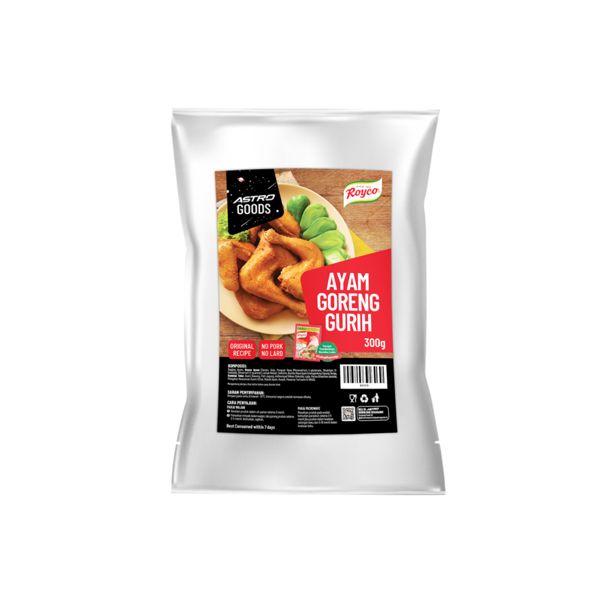 Ayam Goreng Gurih Astro Goods x Royco 300gram