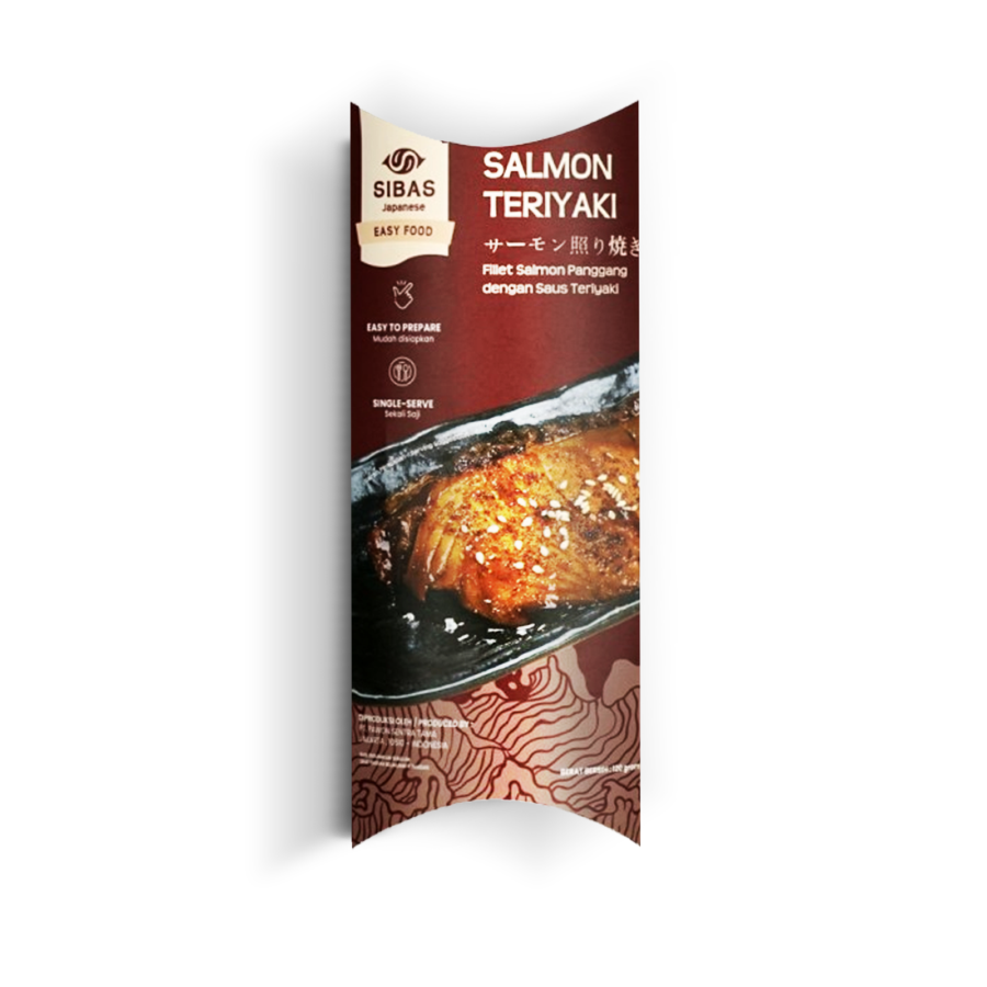 Sibas Salmon Teriyaki Ready To Heat 120gram