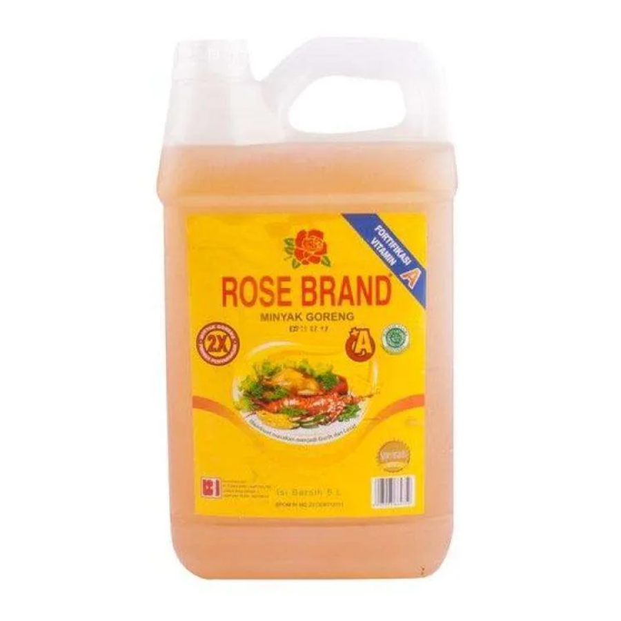 Rose Brand Minyak Goreng Jerigen/Cooking Oil 5liter