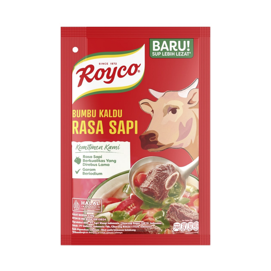 Royco Rasa Kaldu Sapi/Penyedap 220gram