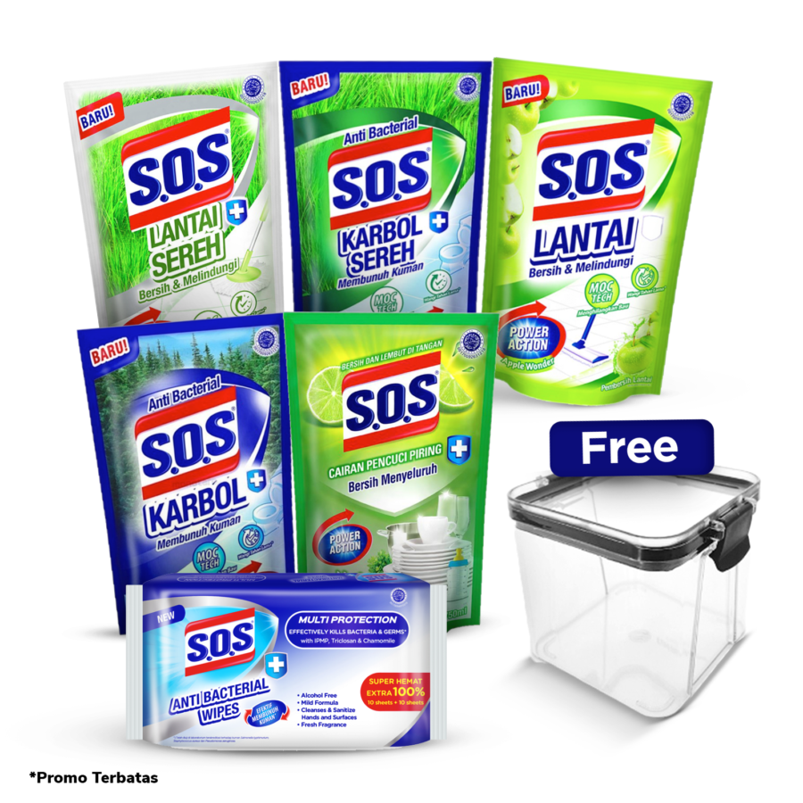 Paket Home Care SOS Gratis Toples 1pcs
