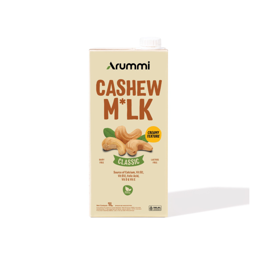 Arummi Cashew Milk Original /Susu Kacang Mede 1000ml