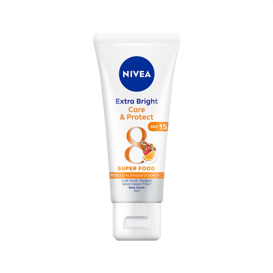 NIVEA Extra White Body Serum Care & Protect/Body Lotion 70ml