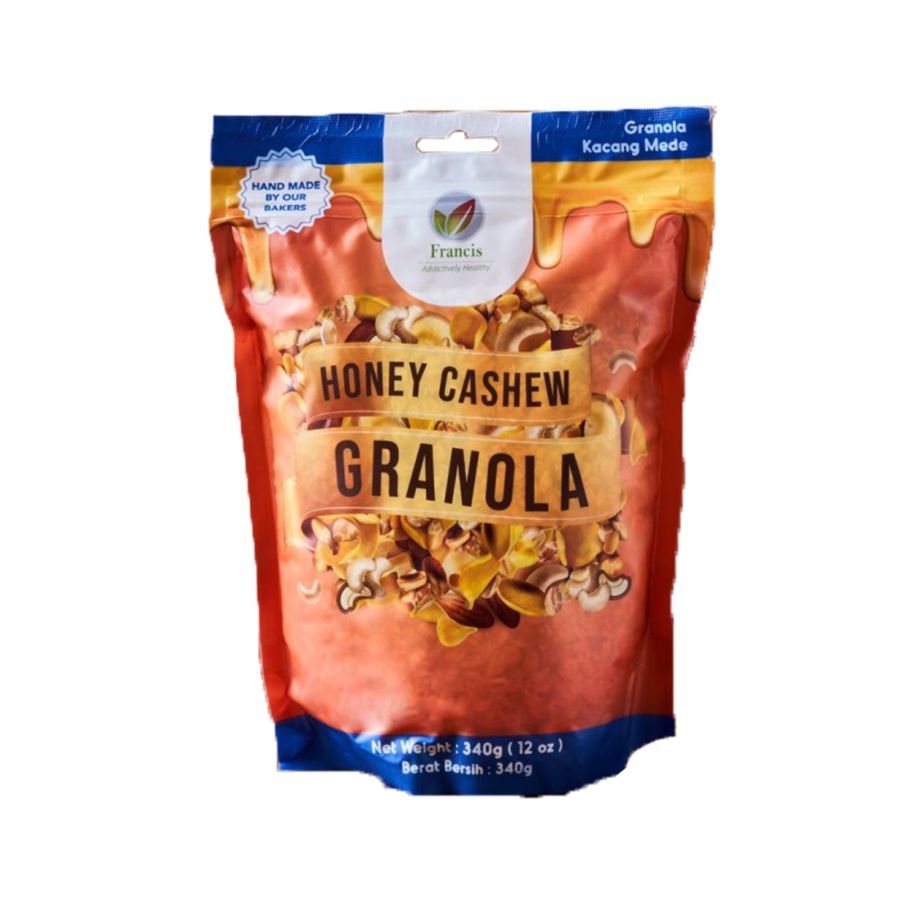 Francis Organic Honey Cashew granola 340gram